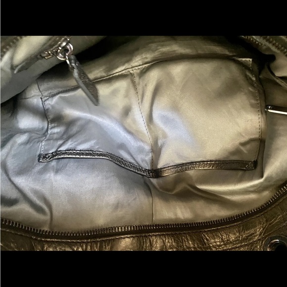 Michael Kors Collection , Skorpios Shopper Tote,Gold - Picture 6 of 10